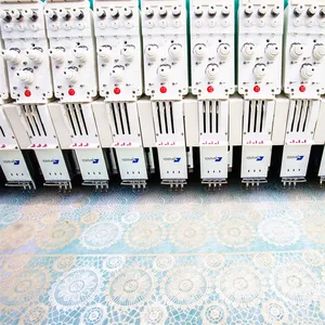 high speed 68 heads embroidery machine for curtain and lace