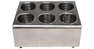 Offre Spéciale pas cher prix cuisine 3-6 compartiment condiments en acier inoxydable support de service caddy boîte d'assaisonnement - Product Image 5