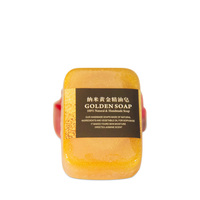 Champú en Barra Harmony Natural y Orgánico de Marca Privada, Jabón Artesanal para Baño con Aceite Esencial y Oro 24K para Blanquear la Piel del Rostro