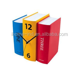 Azan Đồng Hồ Cổ Sáng Tạo Mới Lạ Cuốn Sách Thời Gian Hình Dạng Đồng Hồ Cho Quà Tặng - Product Image 2