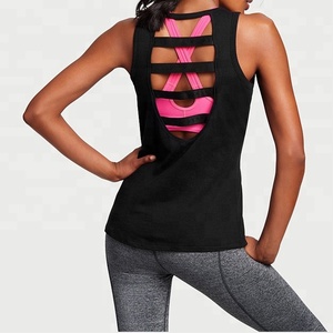 Abbigliamento Yoga Donna Sexy Canotta Sportiva - Product Image 3