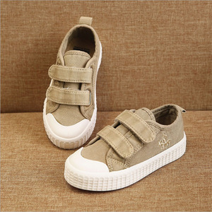 2016 Garçons Filles Chaussure Enfant <span class=keywords><strong>pas</strong></span> <span class=keywords><strong>cher</strong></span> <span class=keywords><strong>Basket</strong></span> Basse Respirante Chaussure Plate de Toile - Product Image 4