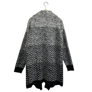 Nuovo stile moda <span class=keywords><strong>caldo</strong></span> maglione lavorato a maglia modello plus size manica lunga donna top <span class=keywords><strong>cardigan</strong></span> a punto aperto - Product Image 2