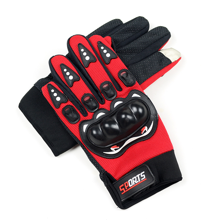 Пользовательские дышащие спортивные мотоциклетные зимние кожаные защитные велосипедные перчатки