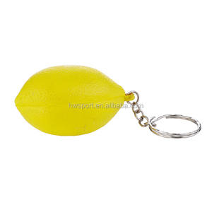 Biểu Tượng Tùy Chỉnh Quảng Cáo Quà Tặng Móc Khóa PU Bọt Táo/Chuối/Dâu Tây Hình Dây Móc Khóa Khuyến Mại Giá Rẻ Căng Thẳng Bóng - Product Image 4