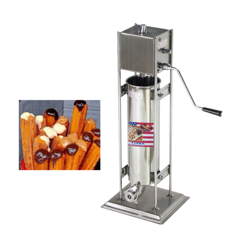 Stainless Steel Churros Making Machine & Fryer for Snack
