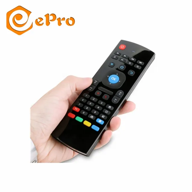 EPro MX3 2.4G אלחוטי מיני מקלדת אוויר עכבר box הטלוויזיה mx3 h96 מקסימום
