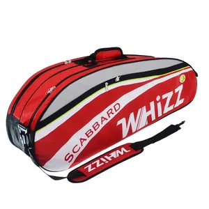 Factory OEM red fashion custom tennis racket bag