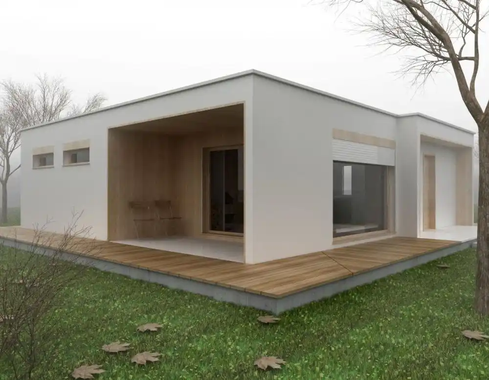 Daquan betaalbare modulaire huizen prefab huizen plan