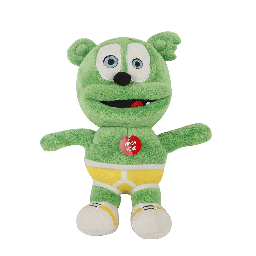 China Import Toys Stuffed Animals Plush Green Frog Toy