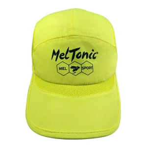 Bán Buôn Polyester 5 Panels Breathable Lưới Mũ Bóng Chày Phù Hợp Với Thể Thao Golf Mũ Thể Thao