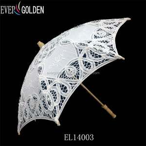 Parasol de <span class=keywords><strong>mariage</strong></span> en <span class=keywords><strong>dentelle</strong></span> à vendre à bas prix, avec manche en bois et <span class=keywords><strong>dentelle</strong></span> en coton - Product Image 6