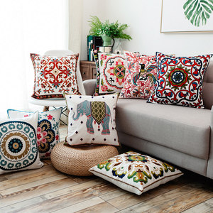 Housse de coussin <span class=keywords><strong>2018</strong></span>, broderie à la main - Product Image 4