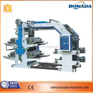 Tốc độ cao nóng bán cuộn để cuộn ngăn xếp loại túi nhựa polythene 6 màu máy in Flexo/máy in flexo