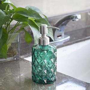 Commercio all'ingrosso di <span class=keywords><strong>Vetro</strong></span> Pompa Bottiglia Bottiglia di Schiuma Dispenser di <span class=keywords><strong>Sapone</strong></span> con Pompa In Acciaio Inox - Product Image 2