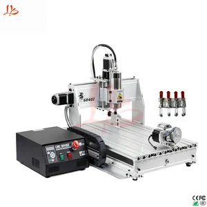 Cnc 6040z 3/4 trục Router CNC khắc khoan và máy phay với động cơ trục chính 800W trong bán nóng