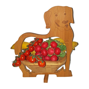 <span class=keywords><strong>Panier</strong></span> en bambou en <span class=keywords><strong>bois</strong></span> pour fruits en forme de spirale en forme de <span class=keywords><strong>chien</strong></span> pliant <span class=keywords><strong>panier</strong></span> à fruits en bambou en forme de coeur créatif personnalisé avec poignée - Product Image 1