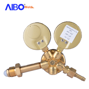 Regulador de presión de gas regulador de oxígeno con dos medidores de presión industrial propósito de corte - Product Image 2