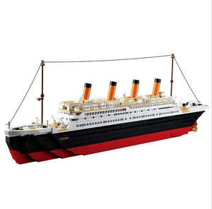 Juguete clásico Titanic bloques de construcción modelo Asamblea Educación de Sluba - Product Image 2