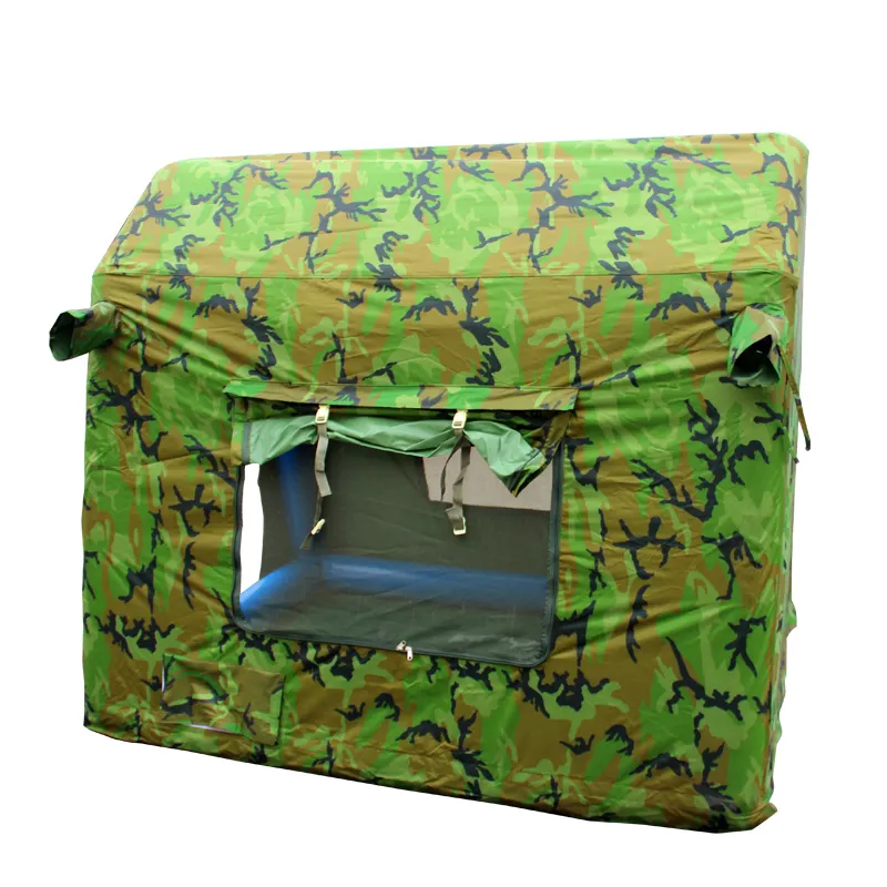 กันน้ำแน่น Mini Outdoor Inflatable Camping เต็นท์ Inflatable กองทัพทหารเต็นท์สำหรับขาย