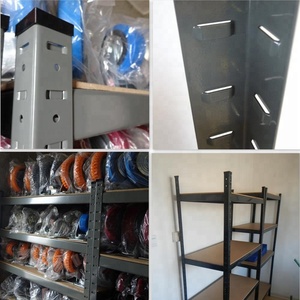 Стеллаж для продуктовых магазинов безболтовой сборки, грузоподъемность 265 кг на секцию, 5 полок, МДФ-панели - Product Image 4