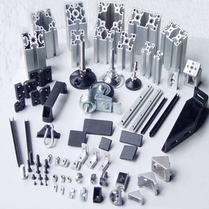 Embouts <span class=keywords><strong>d</strong></span>'accessoires pour profilés en aluminium, carrés, série 6000, <span class=keywords><strong>PVC</strong></span> <span class=keywords><strong>noir</strong></span>, ornementaux, embouts en plastique non allié pour profilés en aluminium - Product Image 6