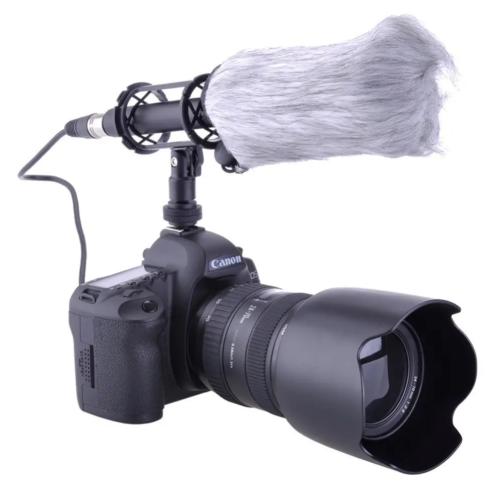 BY-PVM1000 Boya Pro Elektronik, Mikrofon Dipertukarkan Senapan untuk Kamera Digital Sigma