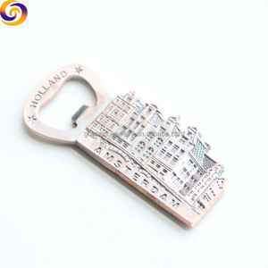 Abridor de botellas de recuerdo de <span class=keywords><strong>turismo</strong></span> Holland, imán de nevera, venta al por mayor - Product Image 2