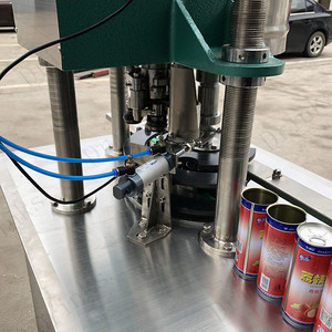 Máquina selladora automática <span class=keywords><strong>de</strong></span> latas <span class=keywords><strong>de</strong></span> atún y sardina para bebidas enlatadas, a <span class=keywords><strong>precio</strong></span> <span class=keywords><strong>de</strong></span> fábrica - Product Image 4