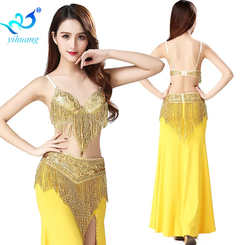 Professional Performance Wear Dancing Costumes for Belly Dance Bellydance Suit