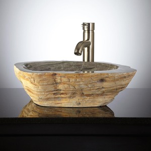 Bagno Unico <span class=keywords><strong>Cucina</strong></span> Pietra di Fiume Bacino/dispersore - Product Image 5