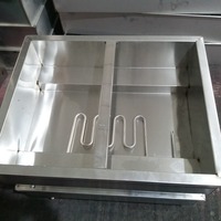 Promotion : Comptoir chauffe-plats professionnel 4 bacs Bain Marie pour cuisine commerciale