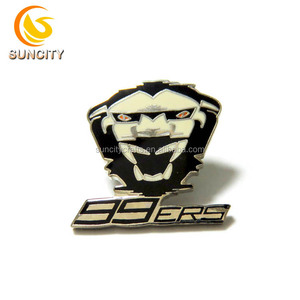 Custom logo Pin Auf Schalke Schaller Fan-Club Verband <strong>Badge</strong> Semi Cloisonne Lapel Pin <strong>Imitation</strong> Hard <strong>Enamel</strong> Emblem - Product Image 3