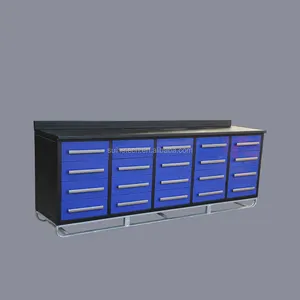 Heavy Duty Stainless Steel workbench Tool chest with drawer Tool Cabinet and work bench