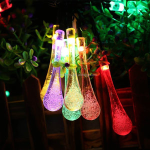 Guirlande solaire à 30led, imperméable conforme à la norme IP65, longueur de 6.5m, éclairage d'extérieur, lumière féerique, luminaire de paysage, idéal pour un jardin, une cour ou un mariage