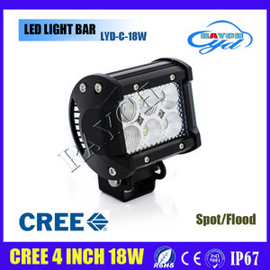 9-32 v 1260lm inundación/viga de punto de la lámpara atv barco del carro campo a través llevó la conducción 4 pulgadas 18 <span class=keywords><strong>w</strong></span> <span class=keywords><strong>led</strong></span> - Product Image 3
