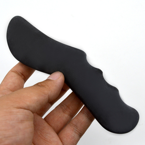 Set di Strumenti Gua Sha in Pietra Bian Naturale Autentica per Terapia Professionale di Massaggio e Benessere Viso e Corpo - Product Image 2