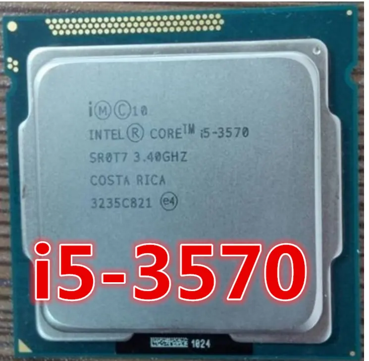 Intel CPU 1155ซ็อกเก็ต I5 3470/I5 3550/I5 3570
