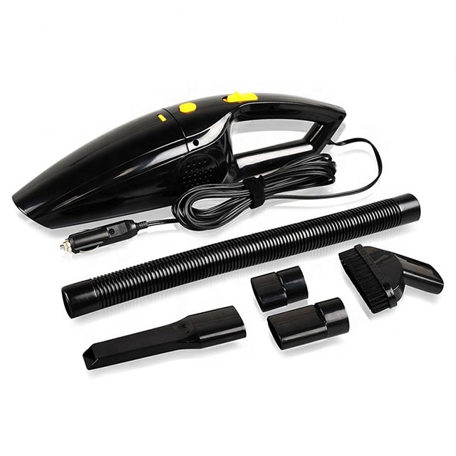 Высококачественный недорогой автоматический пылесос для сухой и влажной уборки, 12 В постоянного тока, 120 Вт, проводной маленький пылесос без мешка