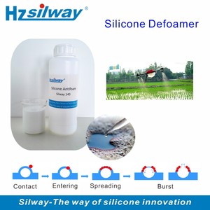 Chaude Produits Silway 140 Silicone Émulsion Silicone Aqueuse Organique Silicone <span class=keywords><strong>Antimousse</strong></span> pour L'agriculture - Product Image 1