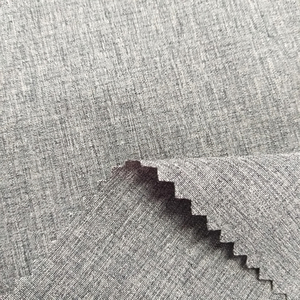 Tùy chỉnh màu sắc dệt 100D + 40D Polyester Spandex Melange phong cách 4 cách căng vải quần vải - Product Image 2