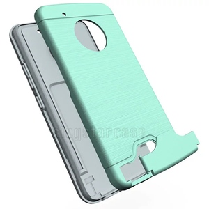 Cover Posteriore con Porta Carte <span class=keywords><strong>di</strong></span> Credito a Scomparsa per Motorola Moto G5 Plus - Product Image 2