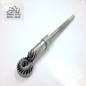 Spiral <b>Bevel</b> <b>Gear</b> Pinion and Shaft for Tractors for Agriculture - Product Image 1