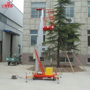 Elevador Telescópico Hidráulico Manual Móvil de Alta Calidad de 4-10 m y 100 kg, Elevador Portátil con Certificación CE ISO - Product Image 3