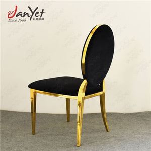 العلامة التجارية تصميم جديد حزب تأجير النحاس ارتفع الذهب الزفاف الكراسي - Product Image 4