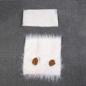 Heyri pet malzemeleri komik cosplay cadılar bayramı noel doğum günü yele aslan peruk büyük evcil köpek şapka - Product Image 6