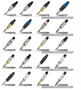 6.35mm estéreo Jack <span class=keywords><strong>plug</strong></span> <span class=keywords><strong>1</strong></span>/<span class=keywords><strong>4</strong></span> "estéreo del enchufe/<span class=keywords><strong>conector</strong></span> macho - Product Image 3