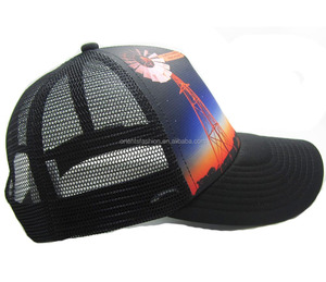 Chapeau de camionneur d'impression de <span class=keywords><strong>photo</strong></span>, impression faite sur commande de chapeau de camionneur - Product Image 3