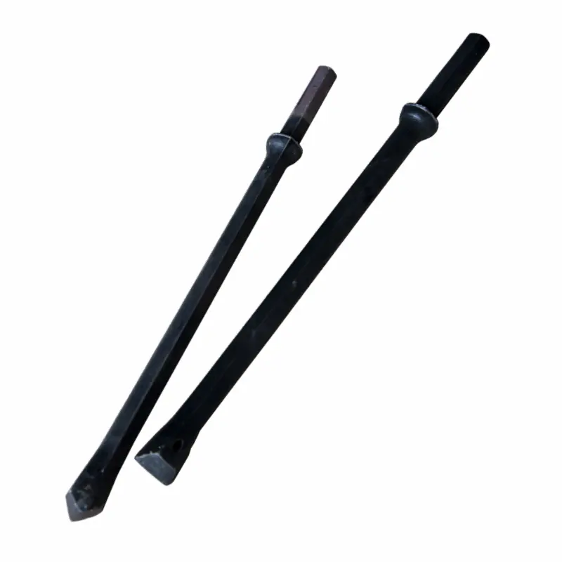 Fabbricazione integrale asta di perforazione 108mm testa di scalpello forgiato roccia pietra mineraria gambo per fori di perforazione strumento minerario