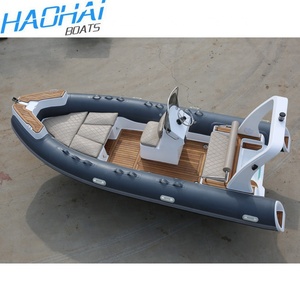 CE Sườn 550 Sợi Thủy Tinh Cứng Nhắc Hull <span class=keywords><strong>Inflatable</strong></span> Thuyền Đánh Cá Với Động Cơ Phía Ngoài Để Bán - Product Image 2